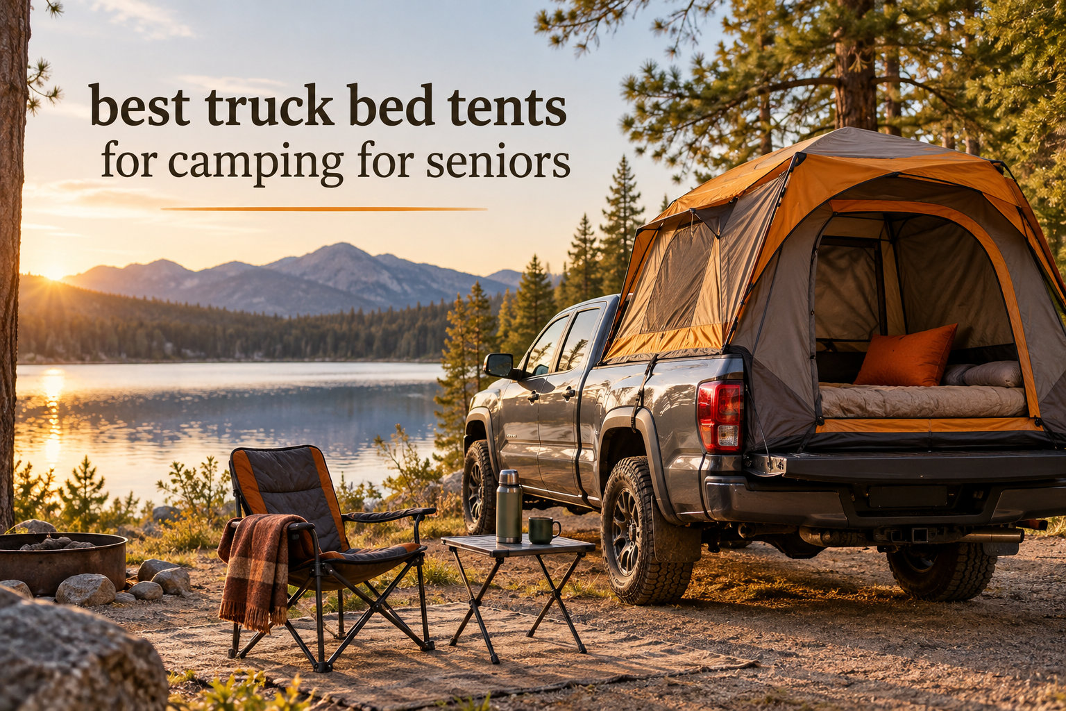 best truck bed tents for camping for seniors