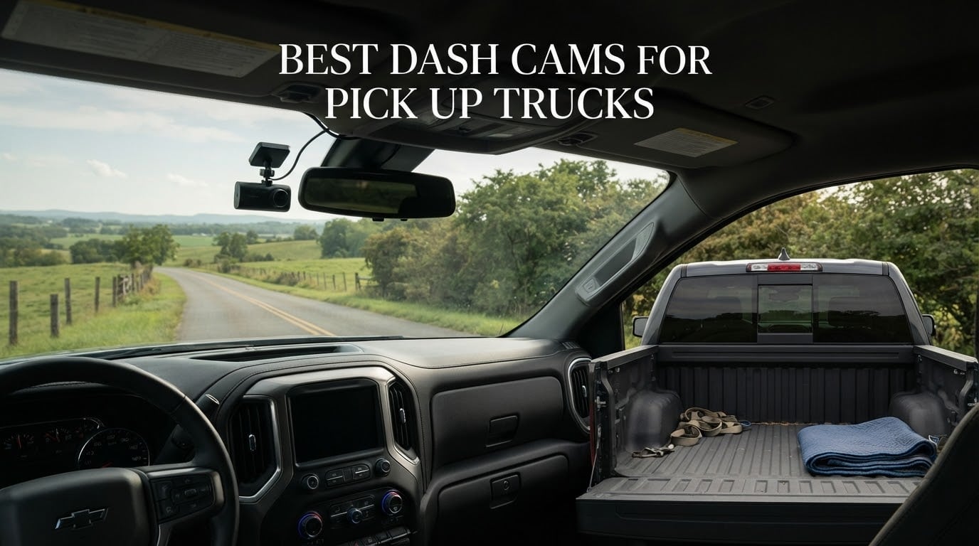 best dash cams for pick up trucks