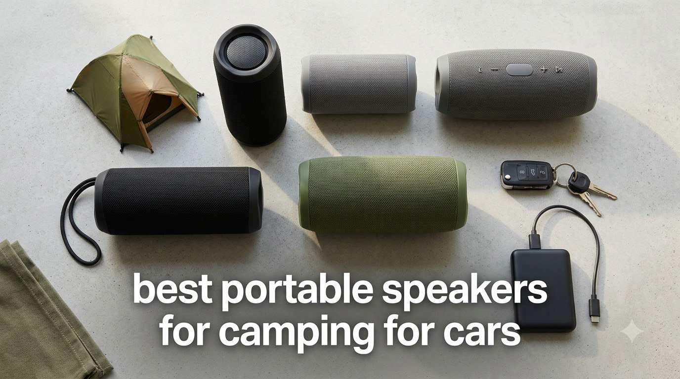 best portable speakers for camping for cars