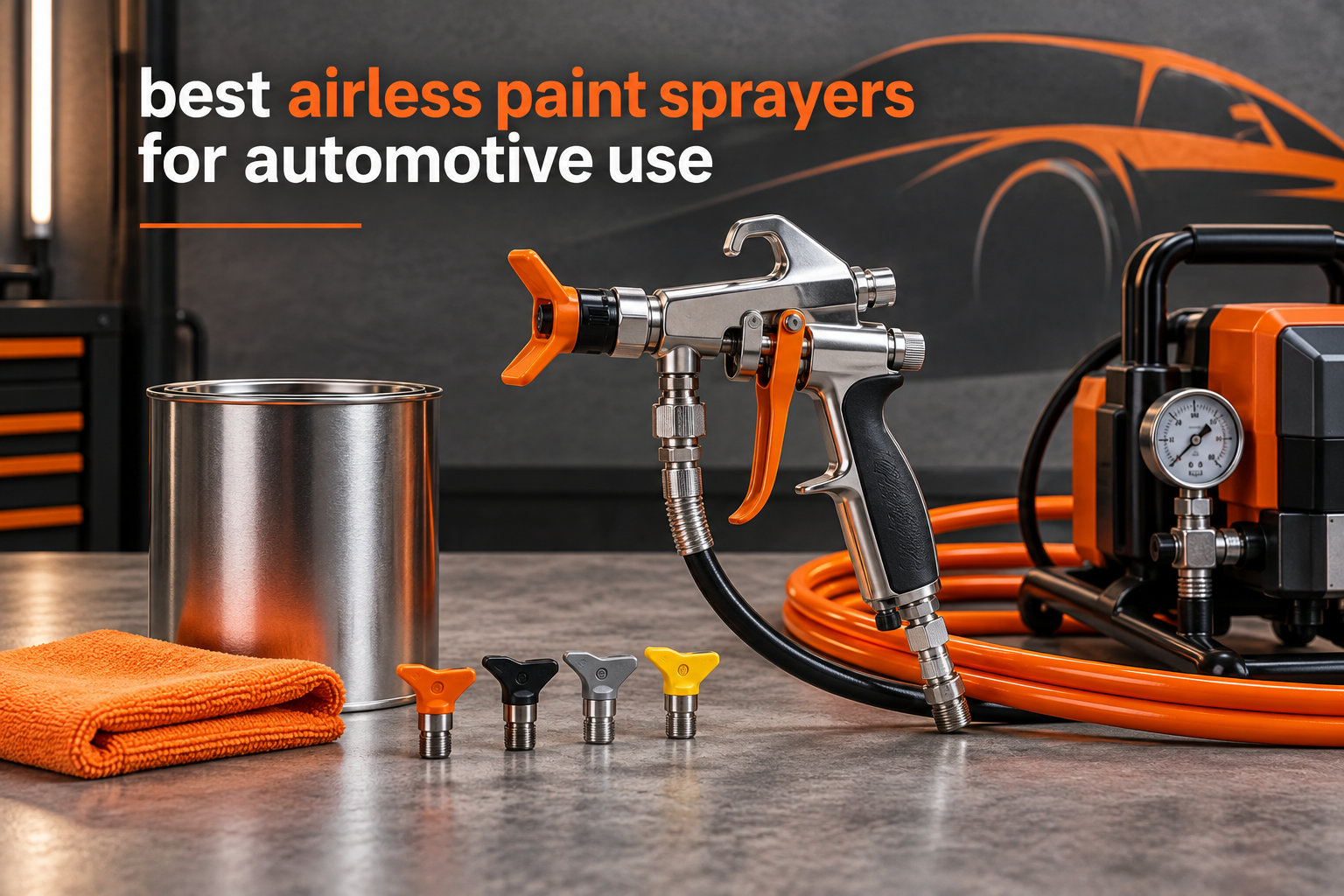 best airless paint sprayers for automotive use
