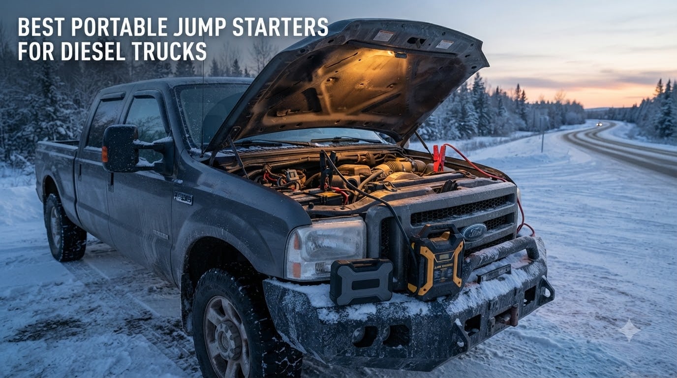 best portable jump starters for diesel trucks