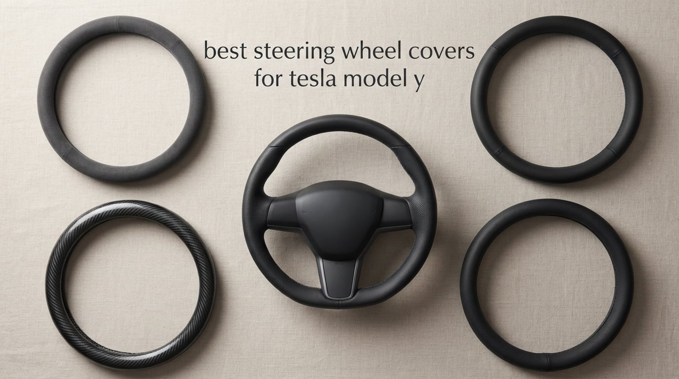best steering wheel covers for tesla model y