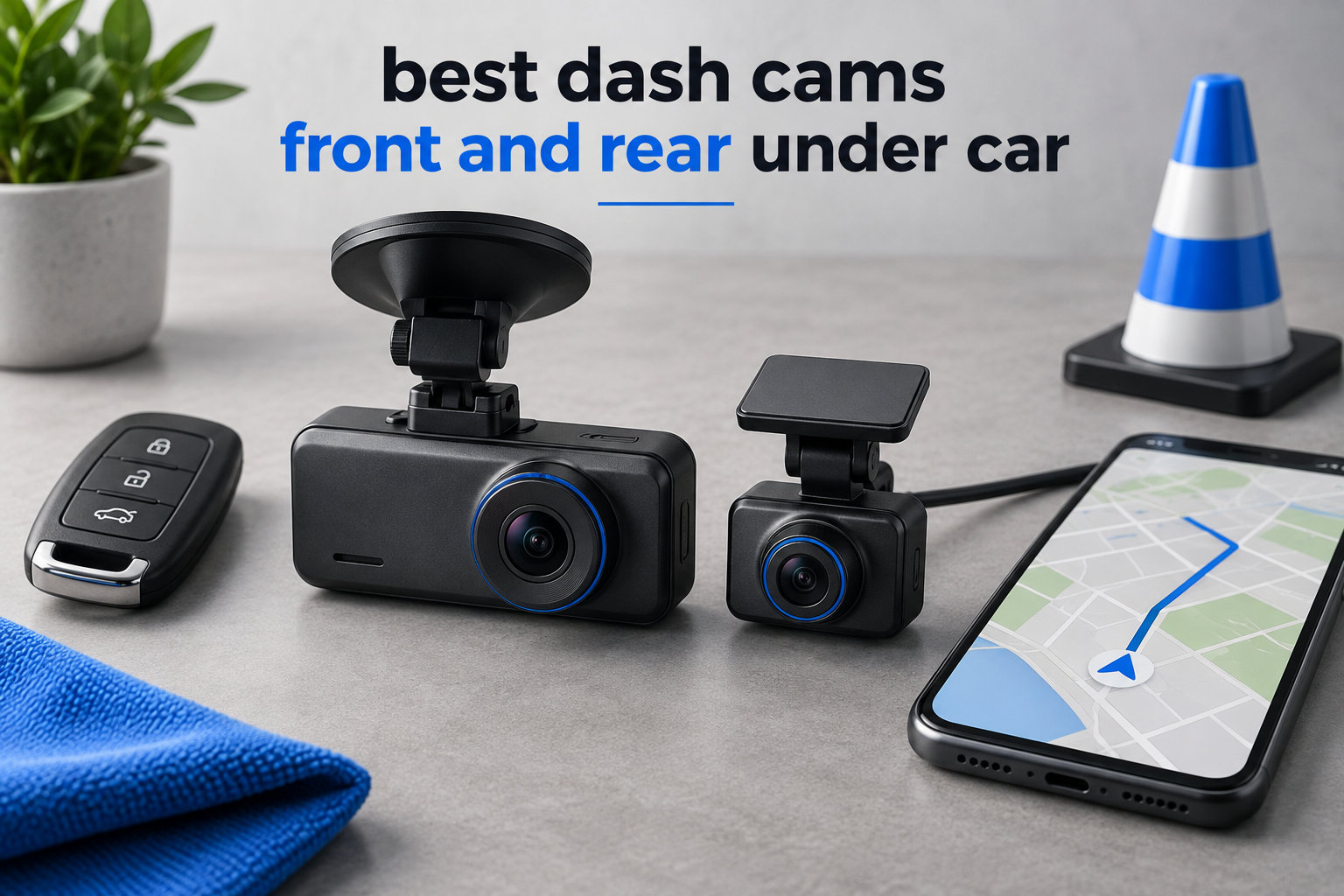 best dash cams front and rear under car