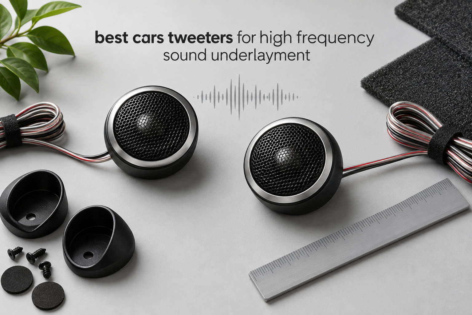 best cars tweeters for high frequency sound underlayment