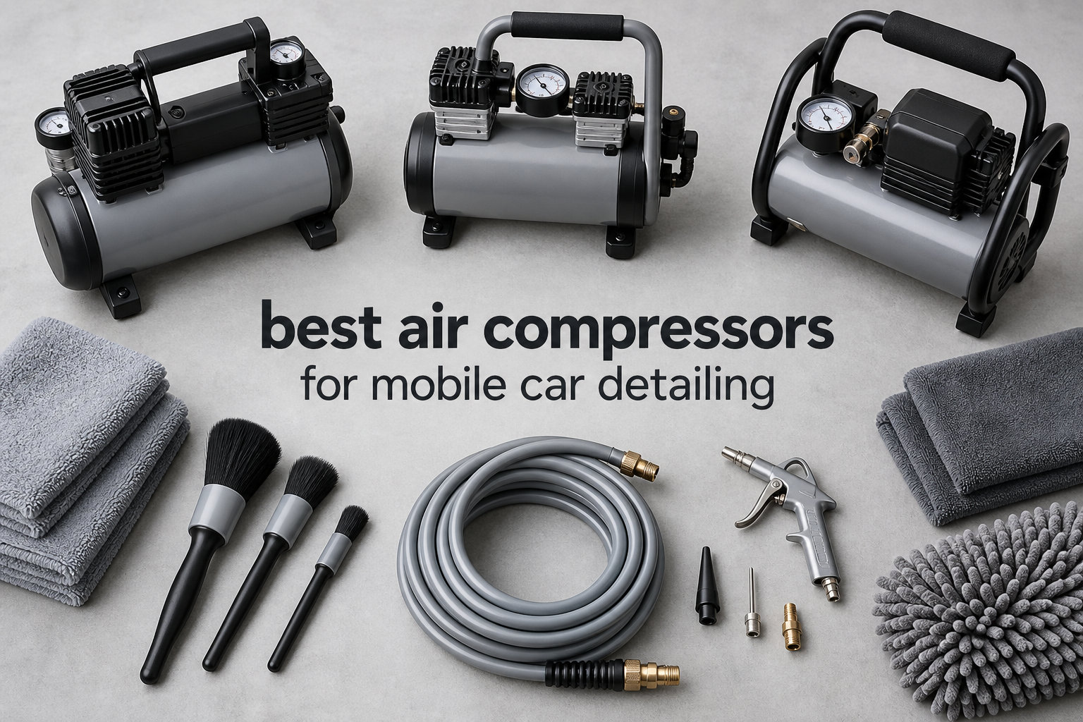 best air compressors for mobile car detailing