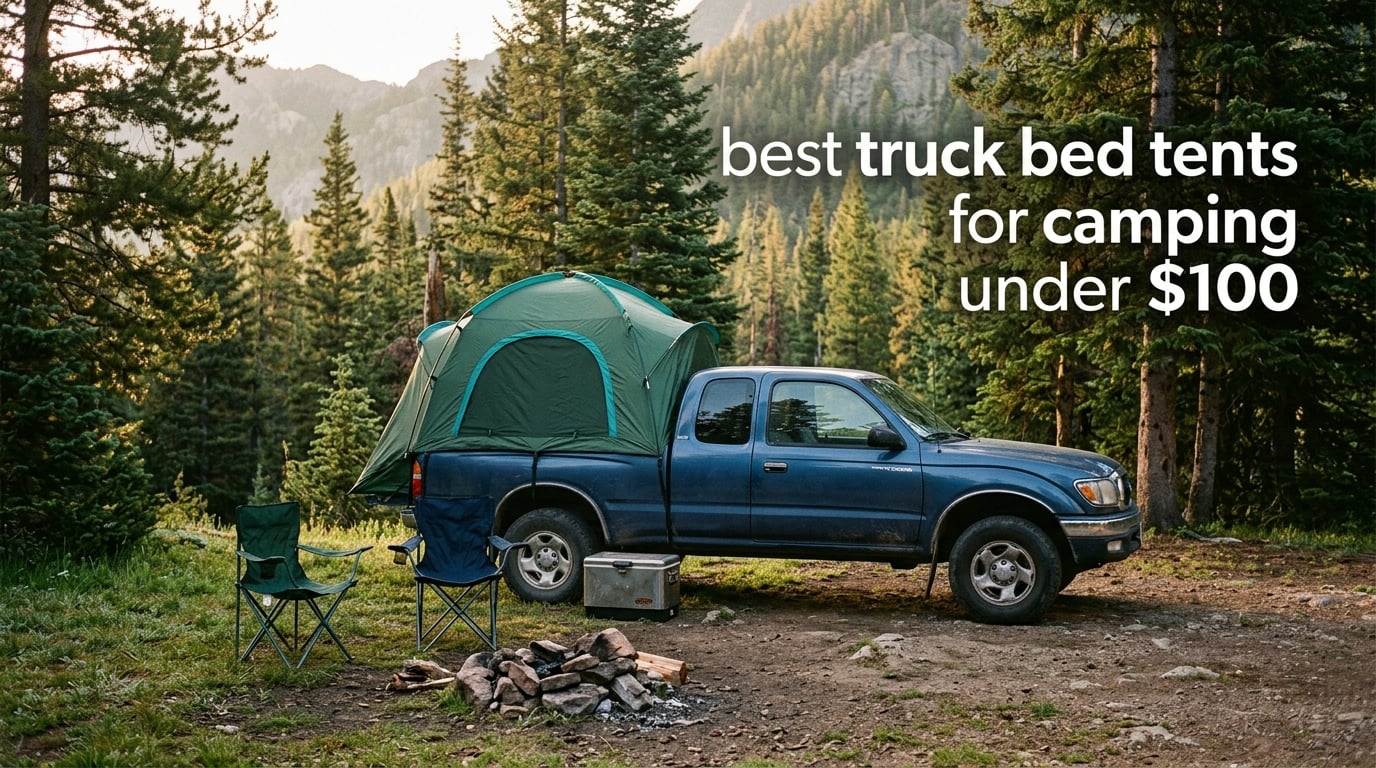 best truck bed tents for camping under $100