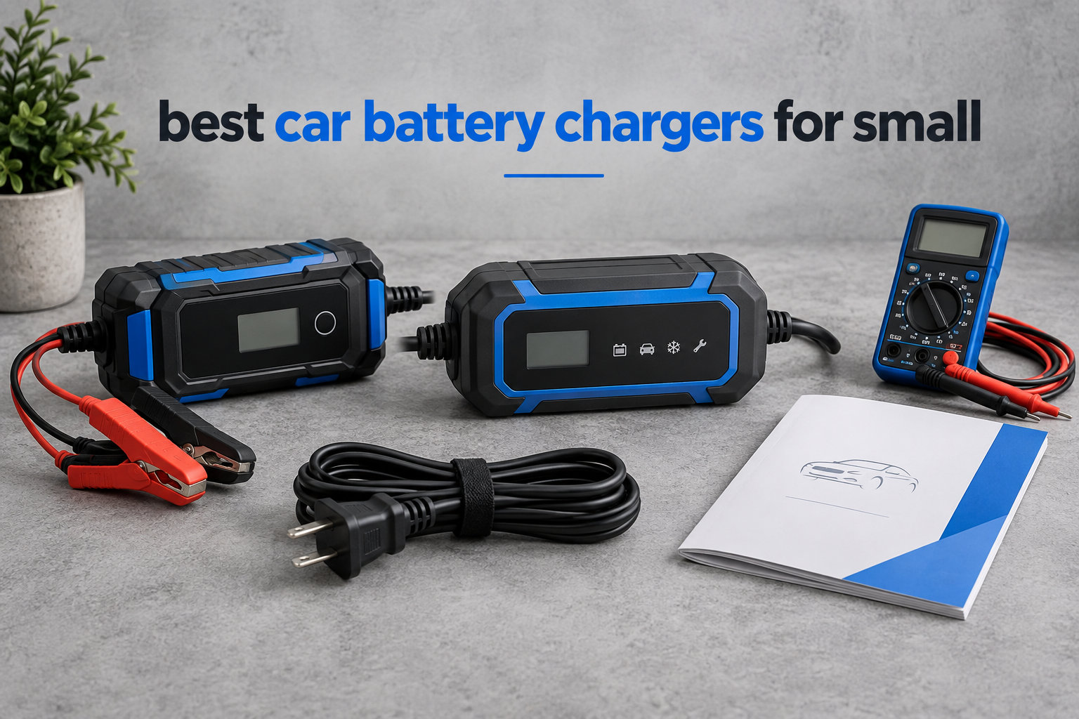 best car battery chargers for small