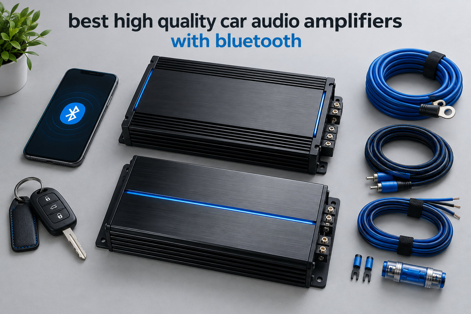 best high quality car audio amplifiers with bluetooth