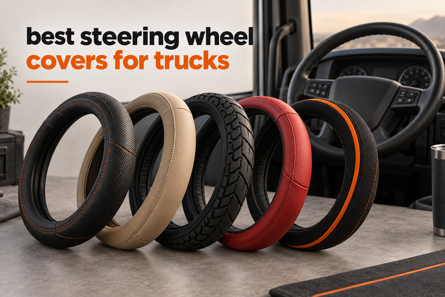 best steering wheel covers for trucks