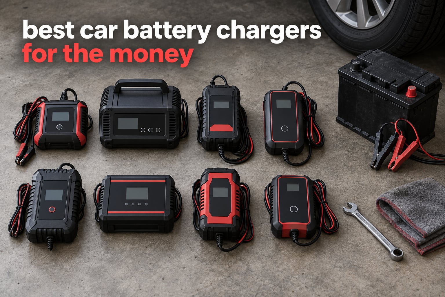 best car battery chargers for the money