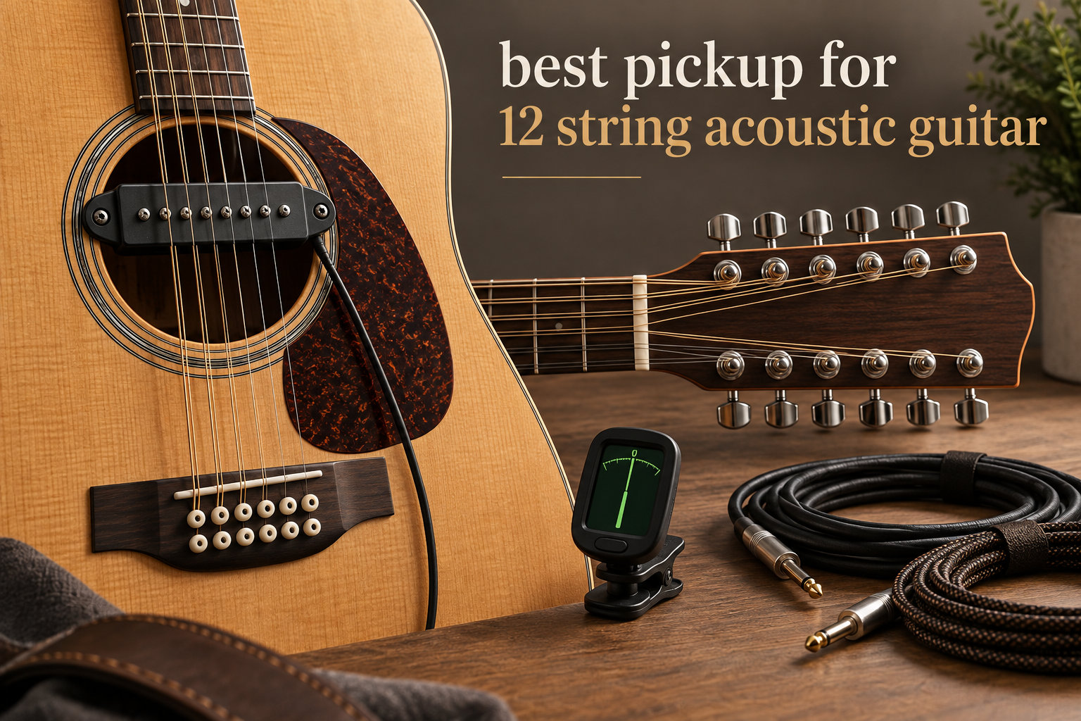 best pickup for 12 string acoustic guitar