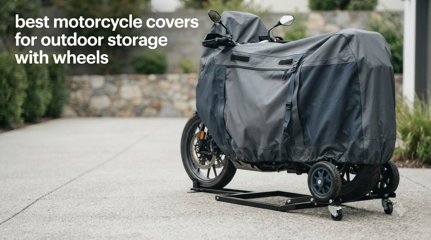 best motorcycle covers for outdoor storage with wheels