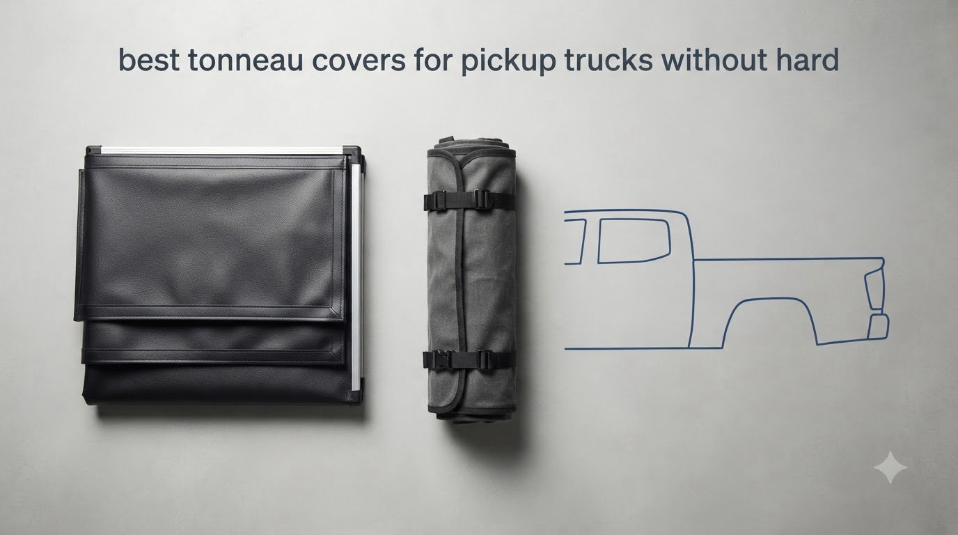best tonneau covers for pickup trucks without hard