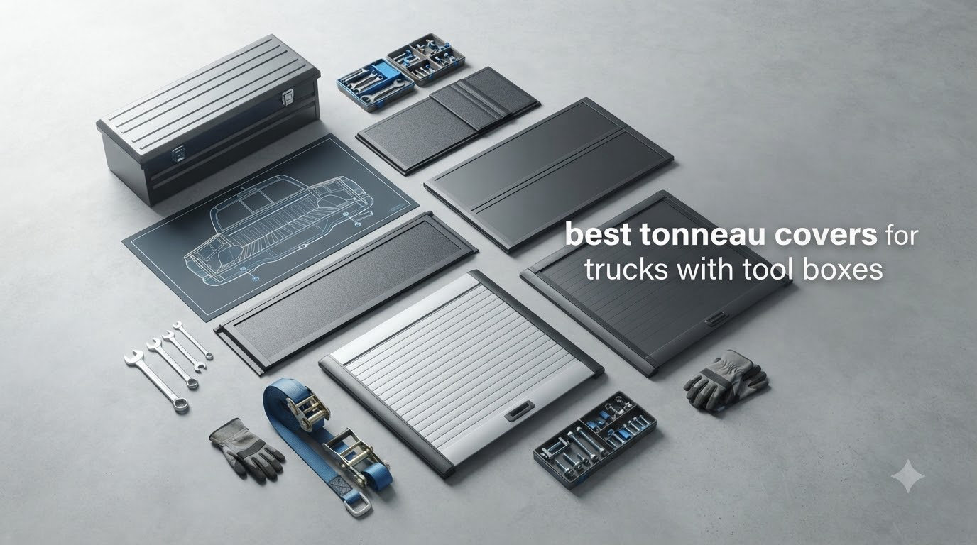 best tonneau covers for trucks with tool boxes