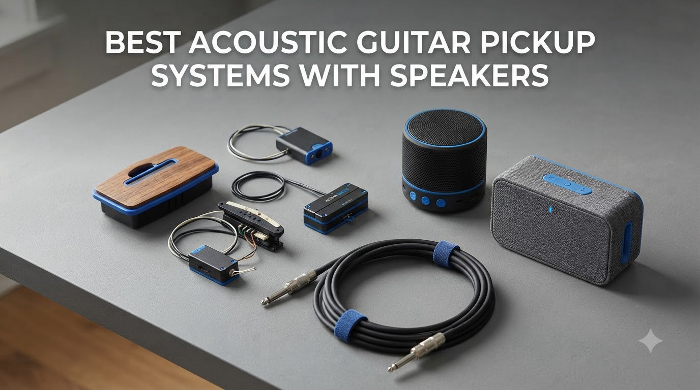 best acoustic guitar pickup systems with speakers