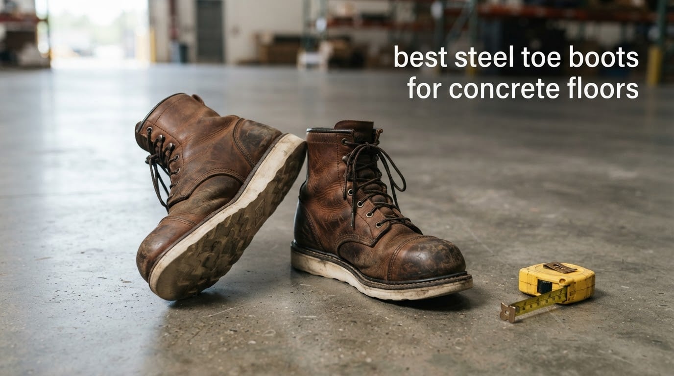 best steel toe boots for concrete floors