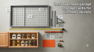 best overhead garage storage racks for kitchen cabinets