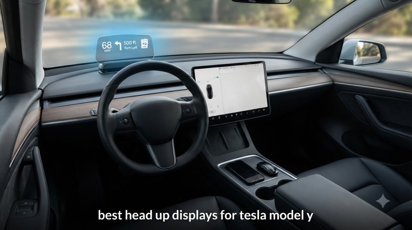 best head up displays for tesla model y
