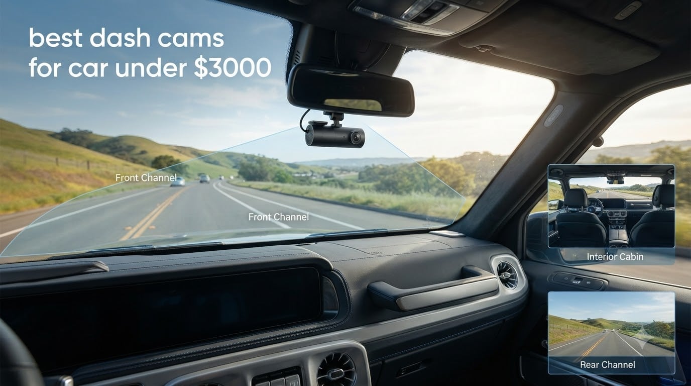 best dash cams for car under $3000