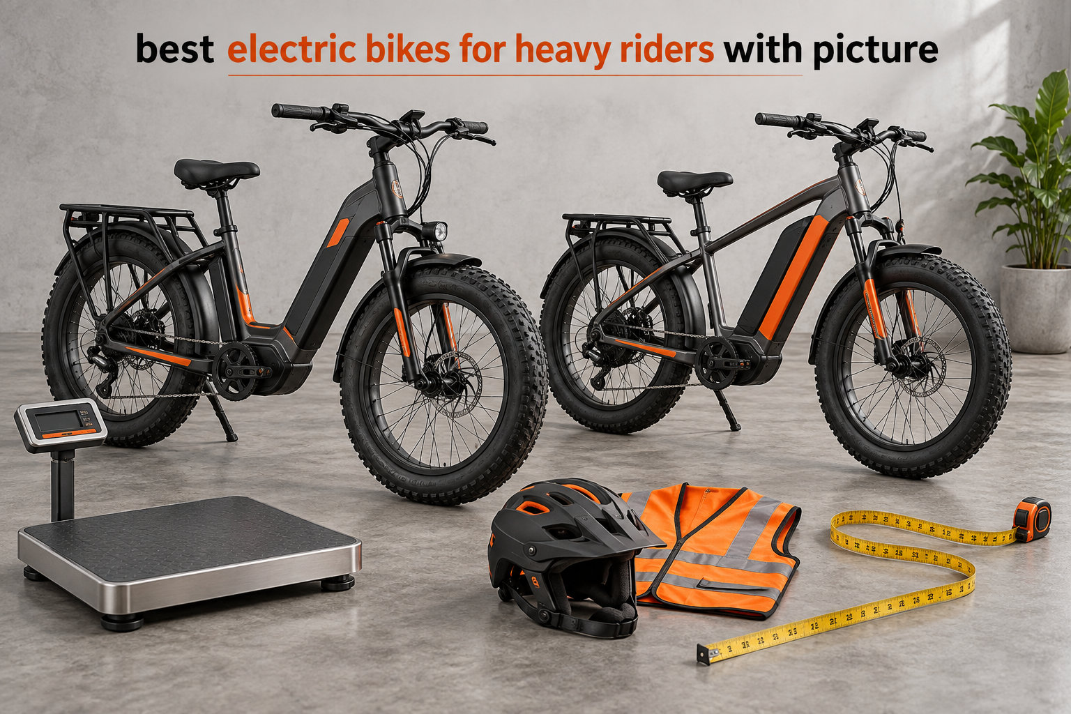best electric bikes for heavy riders with picture