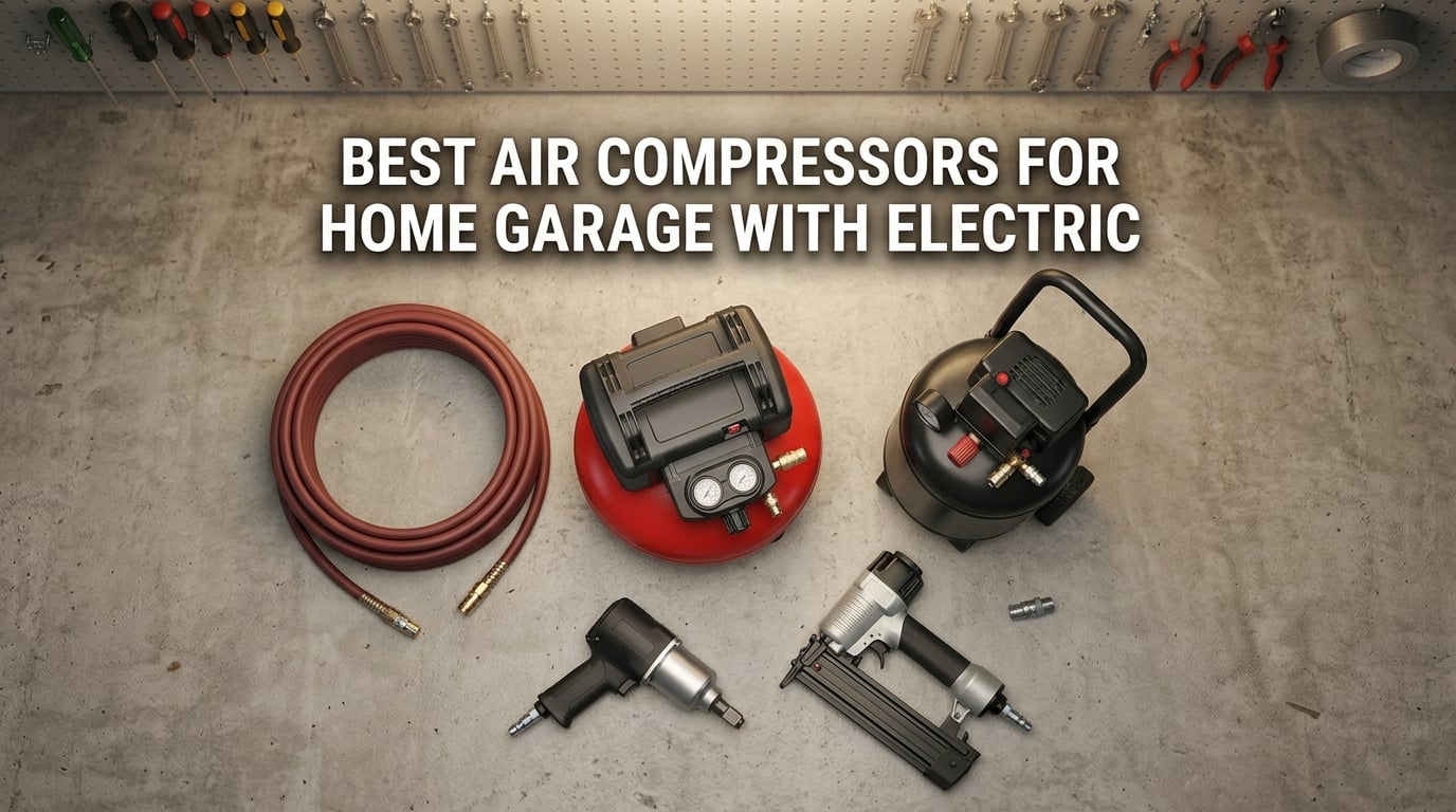 best air compressors for home garage with electric