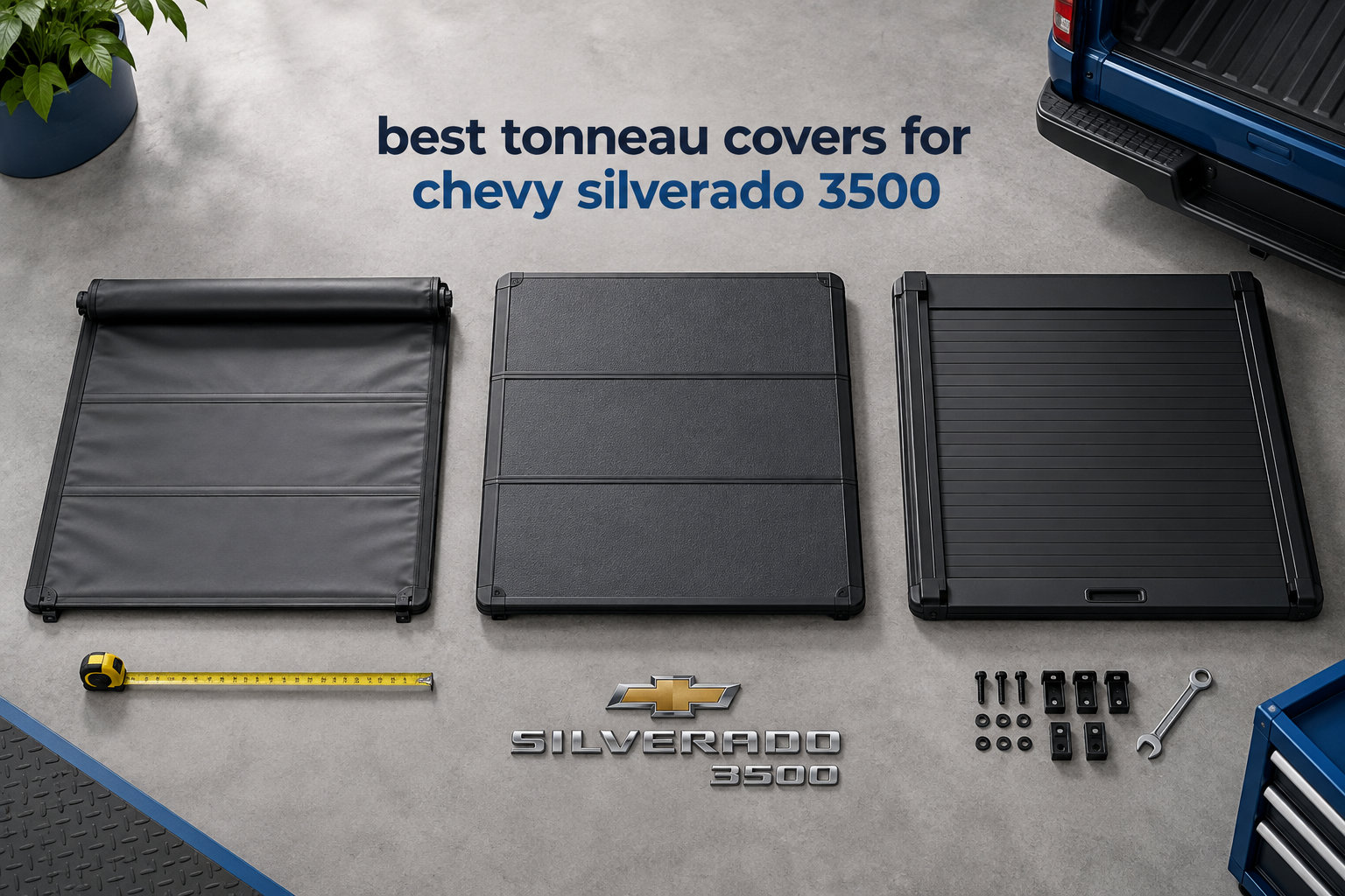 best tonneau covers for chevy silverado 3500