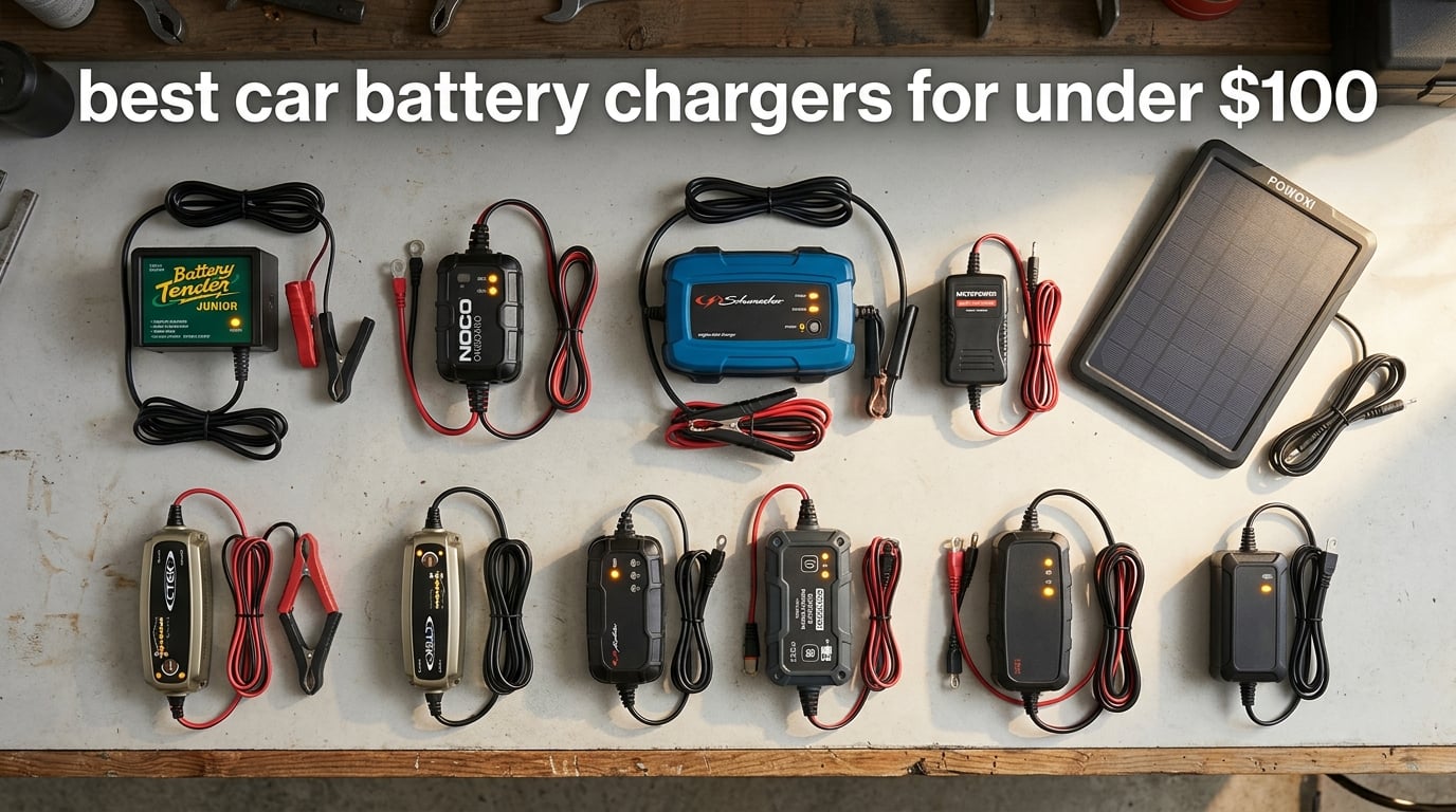 best car battery chargers for under $100