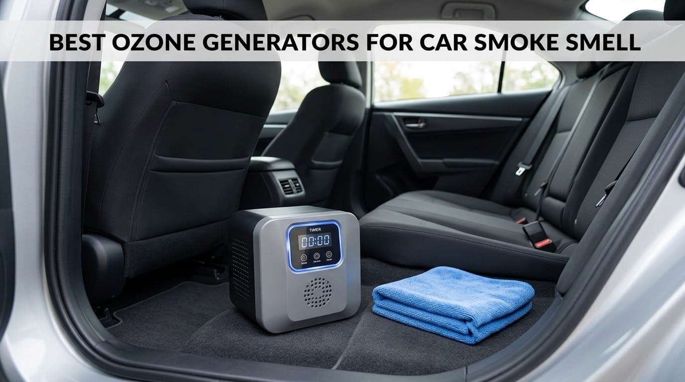 best ozone generators for car smoke smell