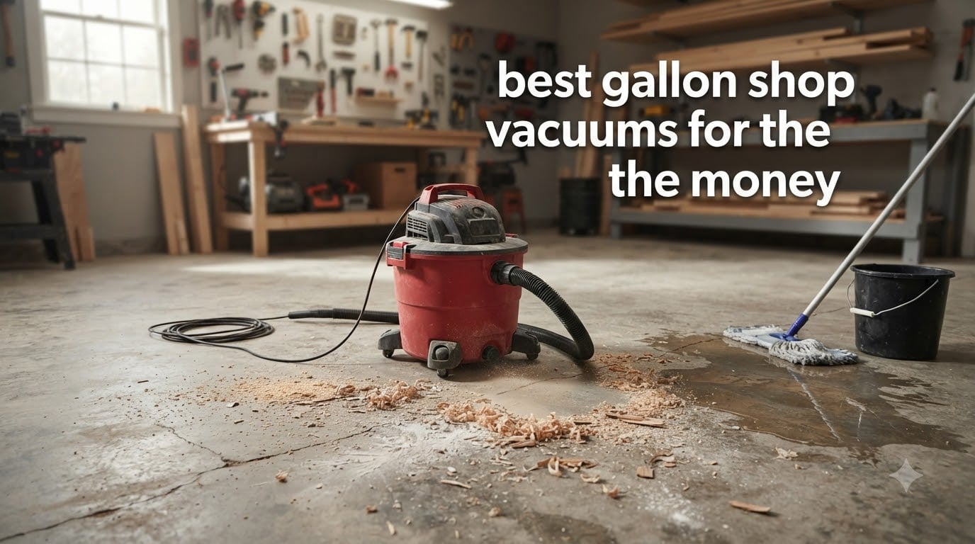 best 16 gallon shop vacuums for the money