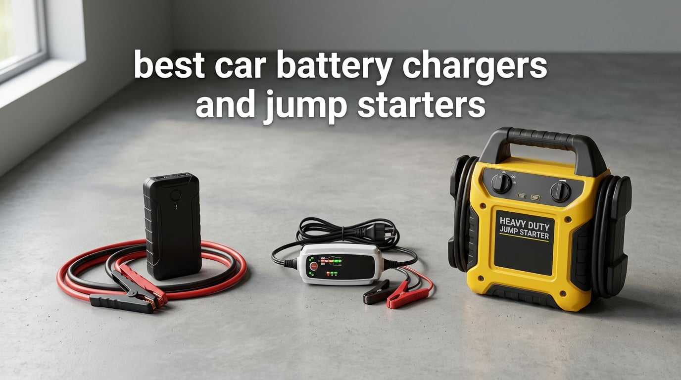 best car battery chargers and jump starters