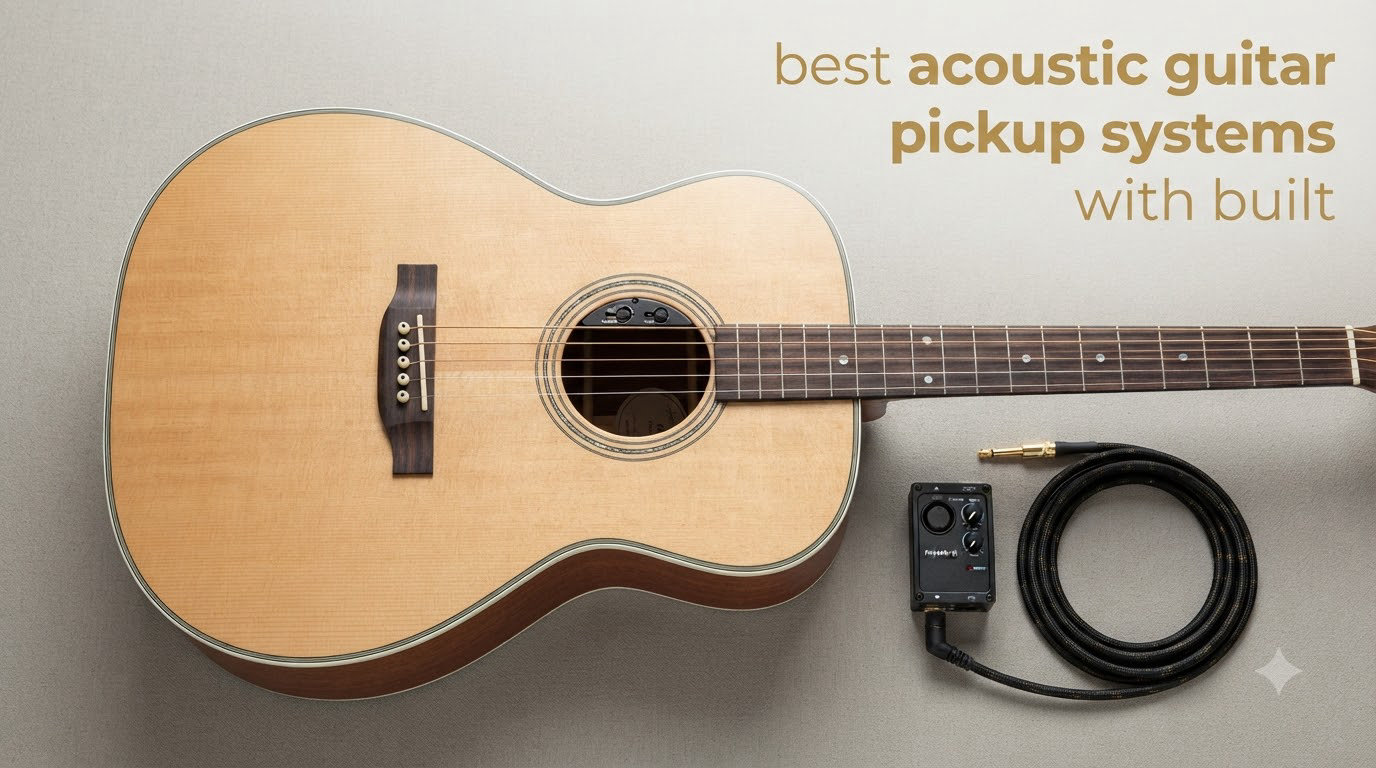 best acoustic guitar pickup systems with built