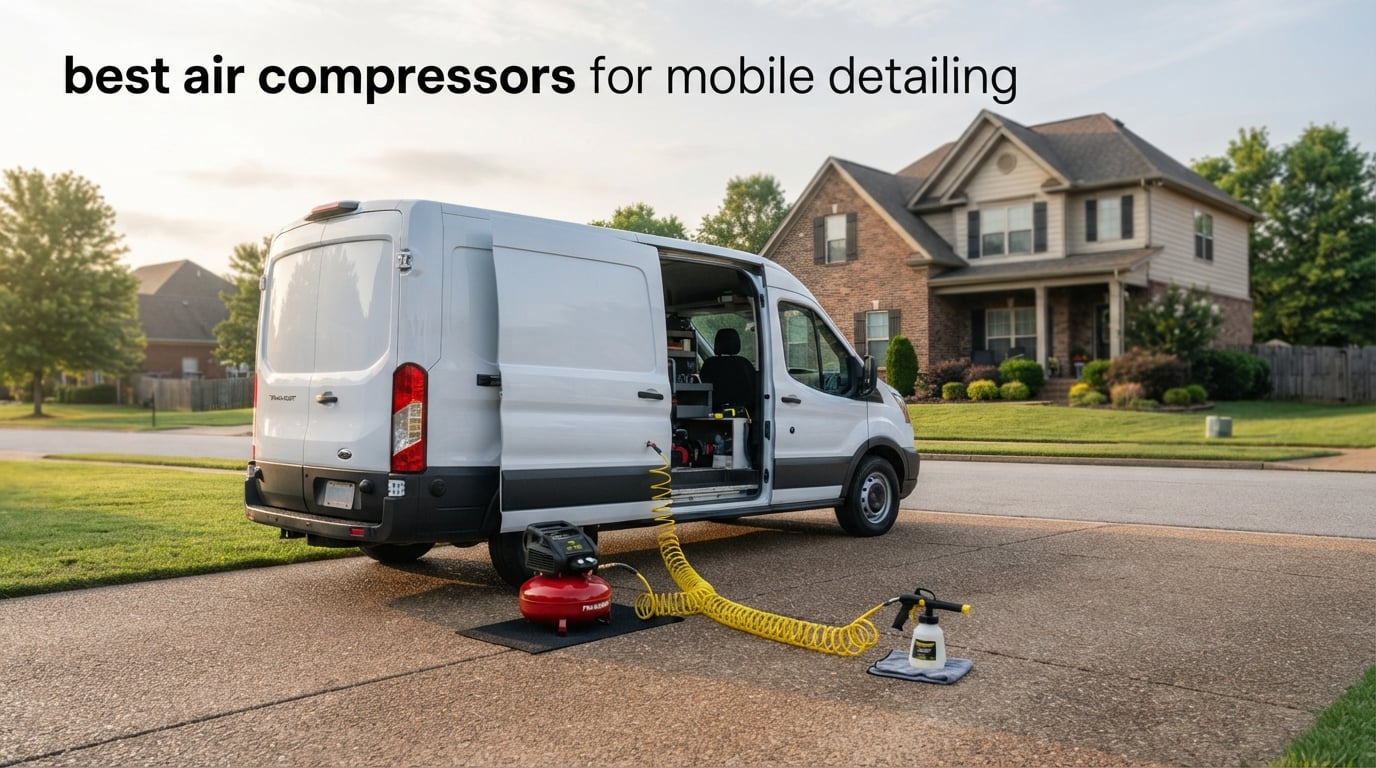 best air compressors for mobile detailing