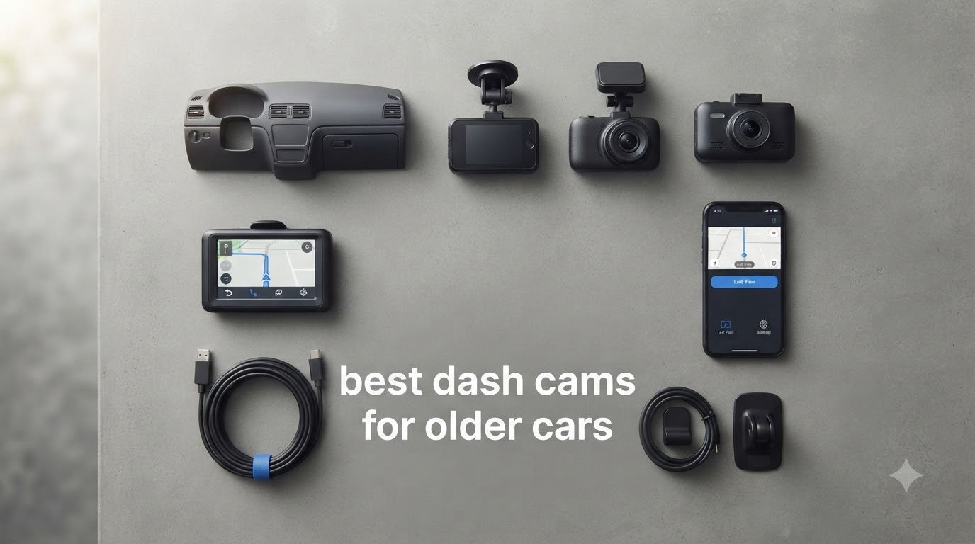 best dash cams for older cars
