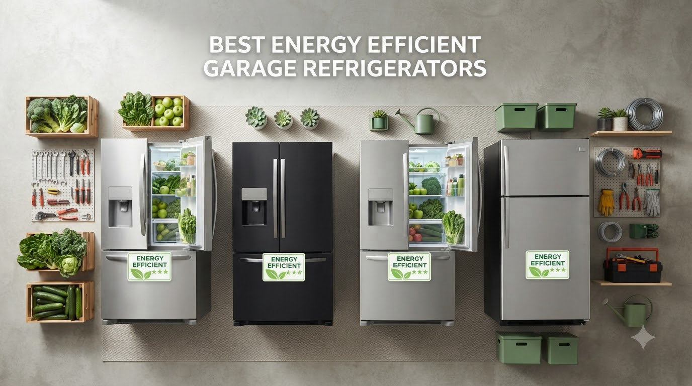 best energy efficient garage refrigerators