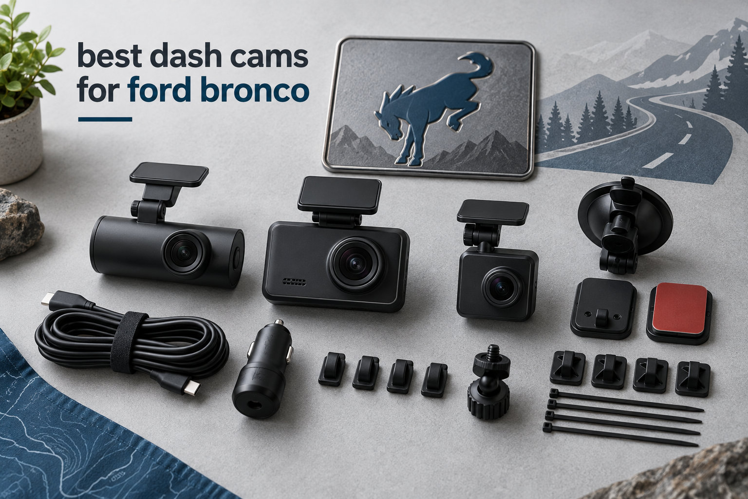 best dash cams for ford bronco