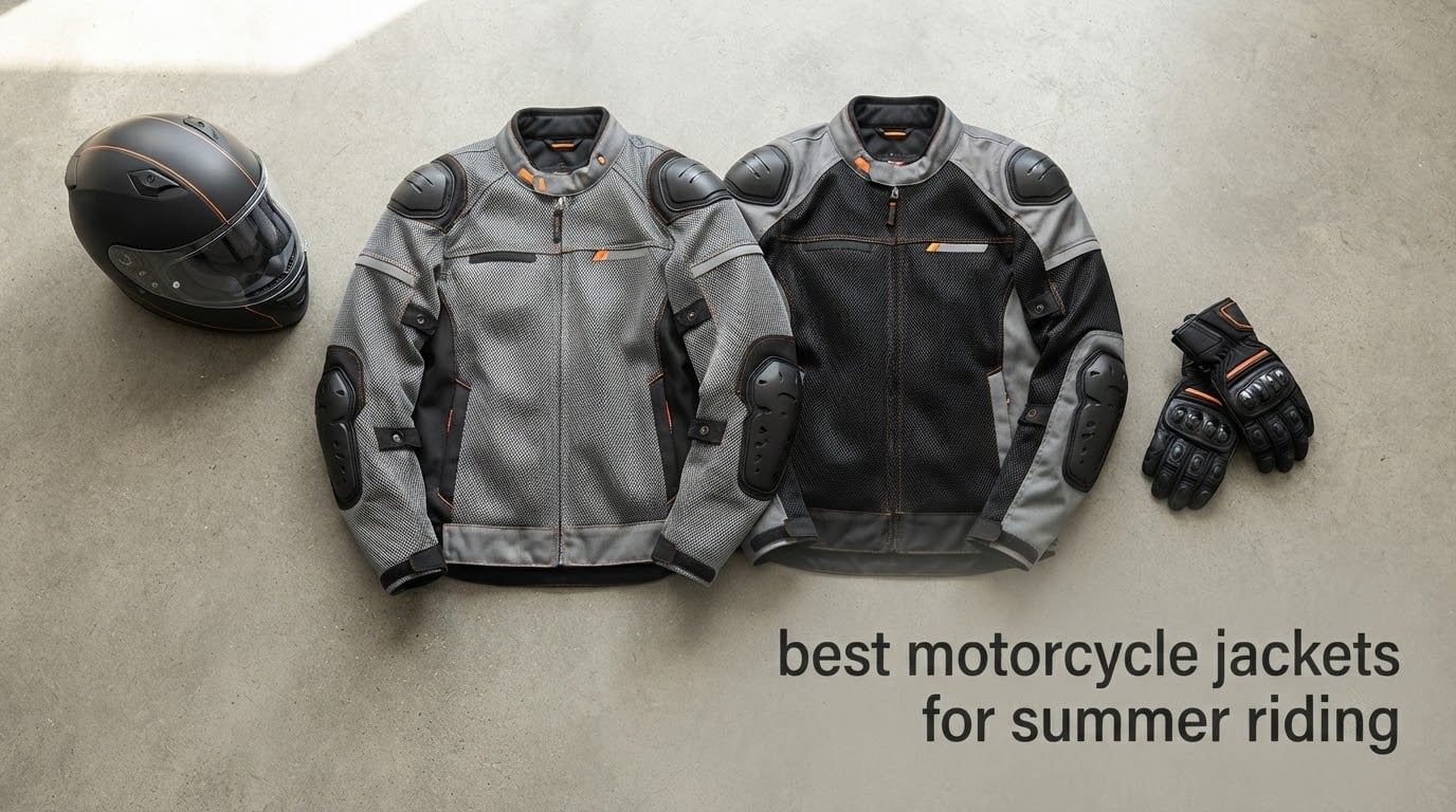 best motorcycle jackets for summer riding
