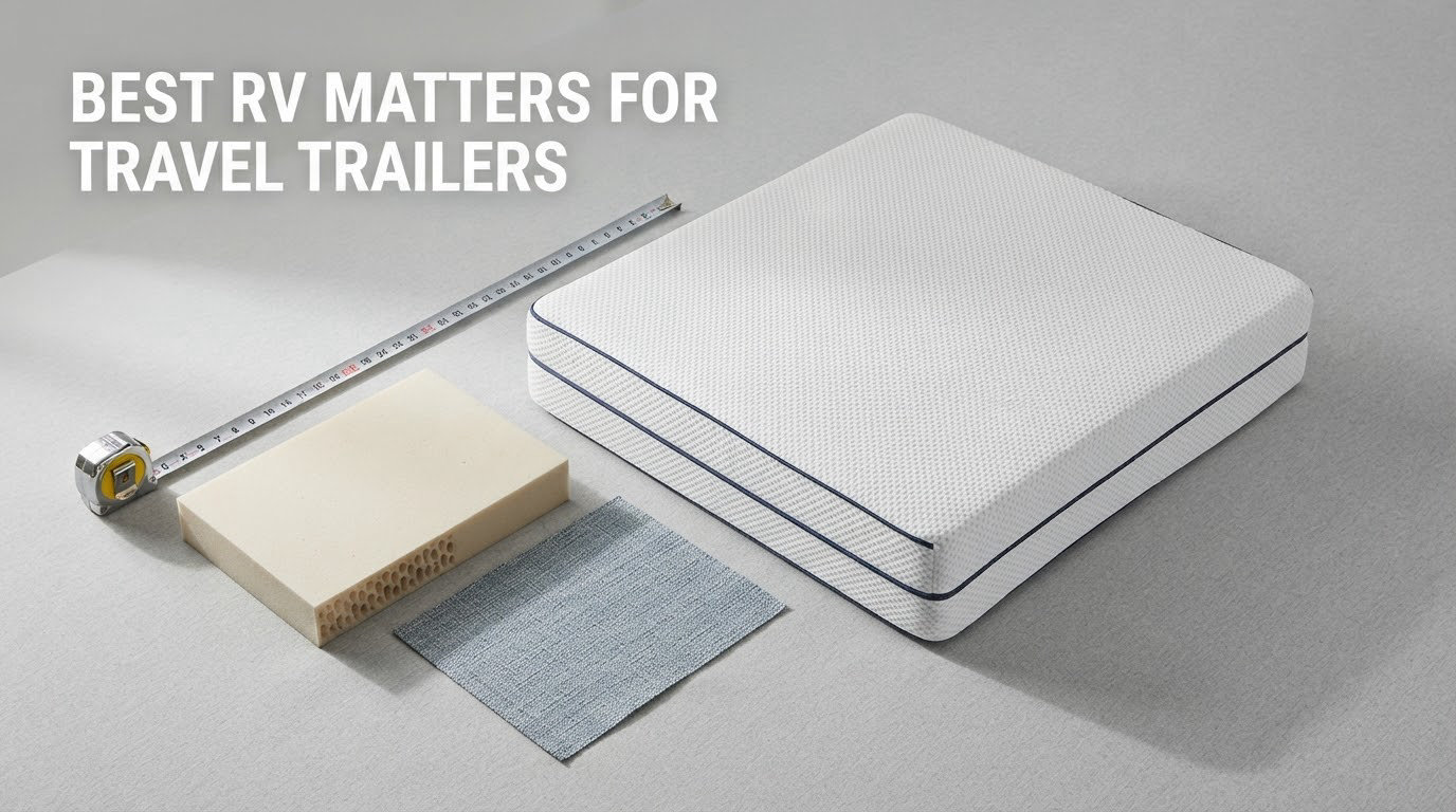 best rv mattresses for travel trailers