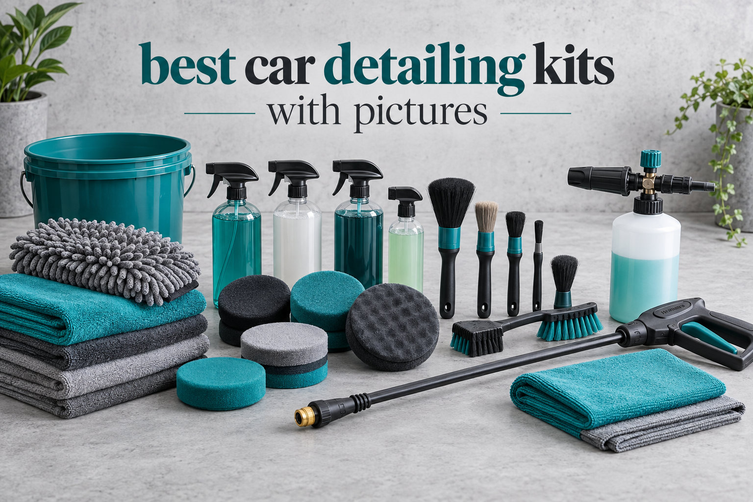 best car detailing kits with pictures