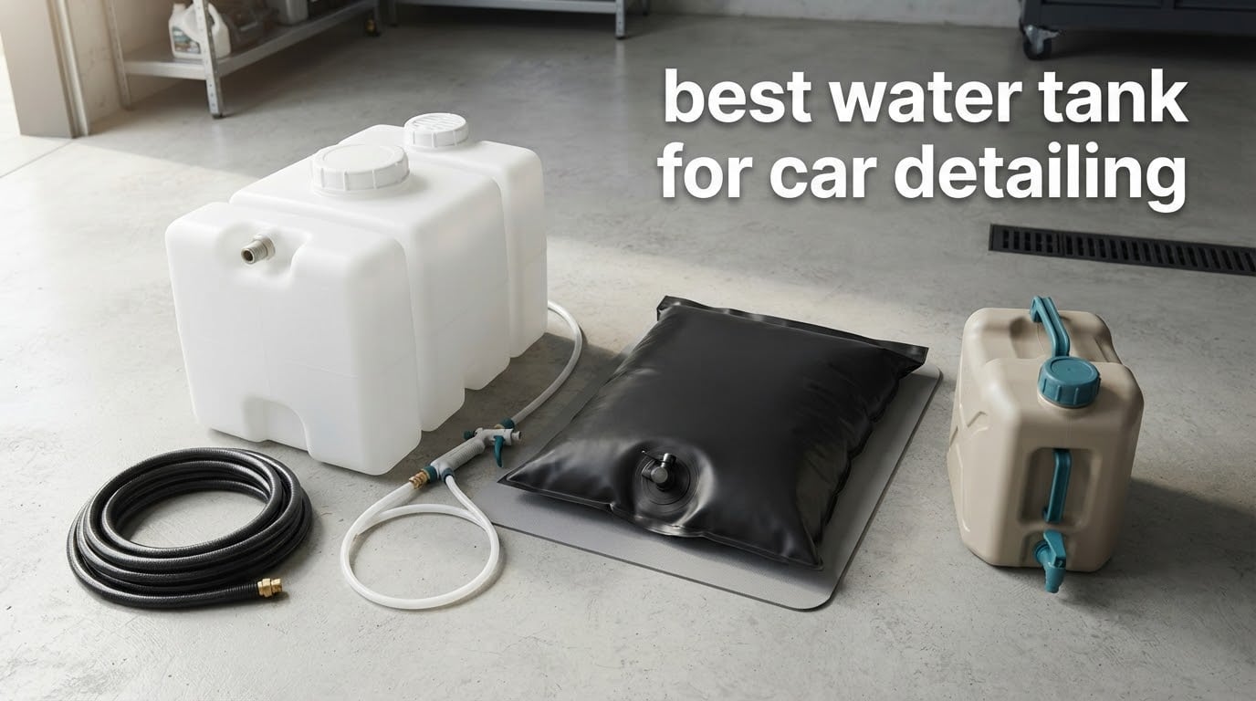 best water tank for car detailing