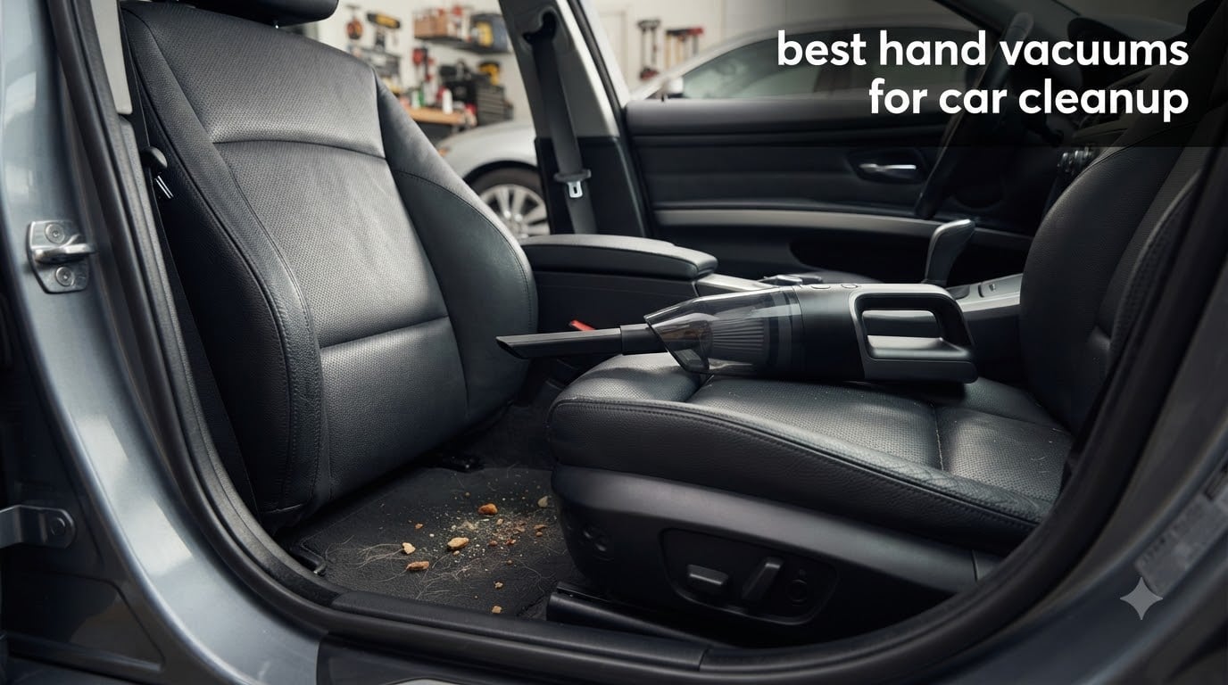 best hand vacuums for car cleanup