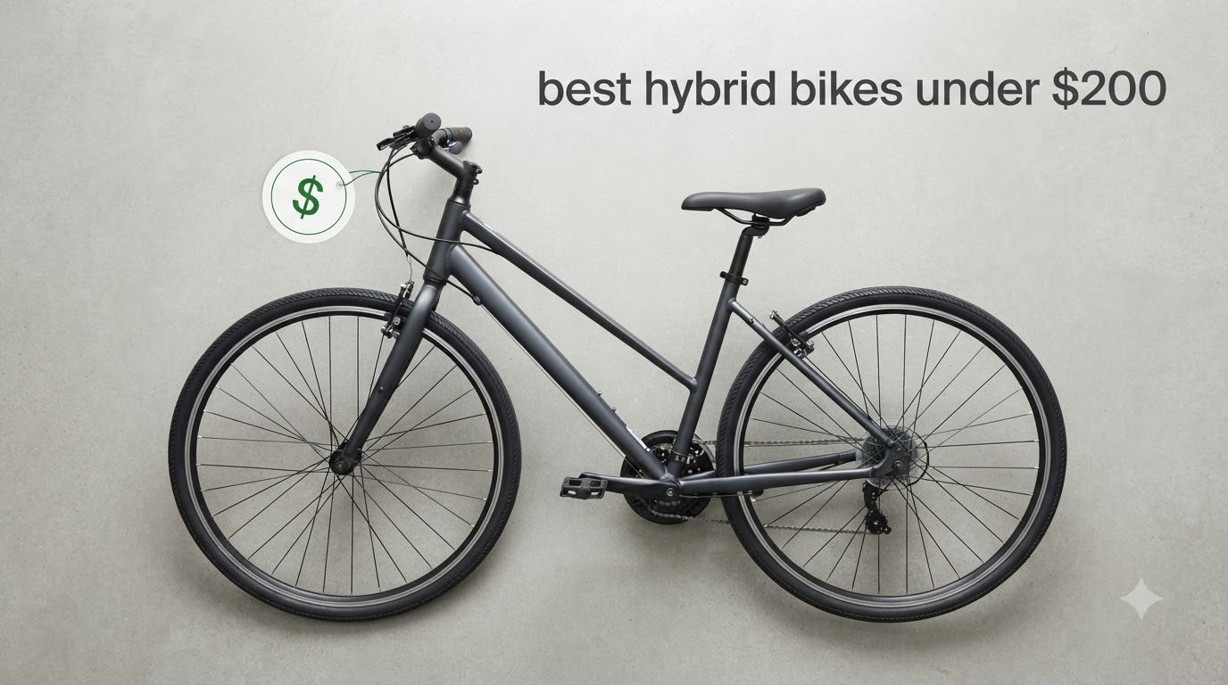 best hybrid bikes under $200