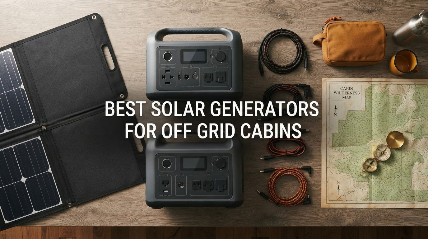 best solar generators for off grid cabins