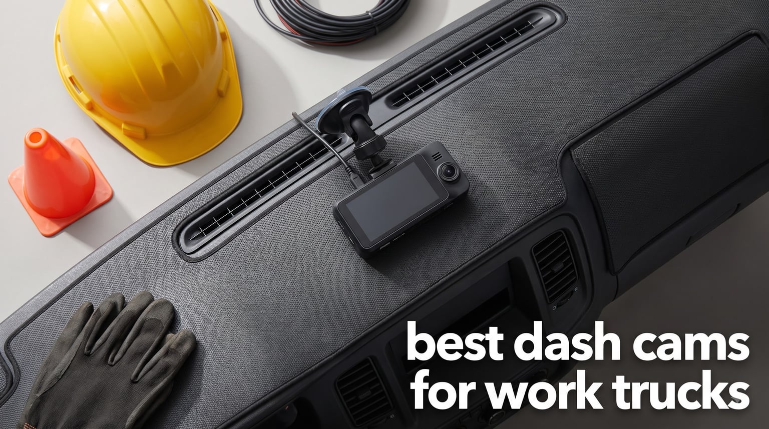best dash cams for work trucks
