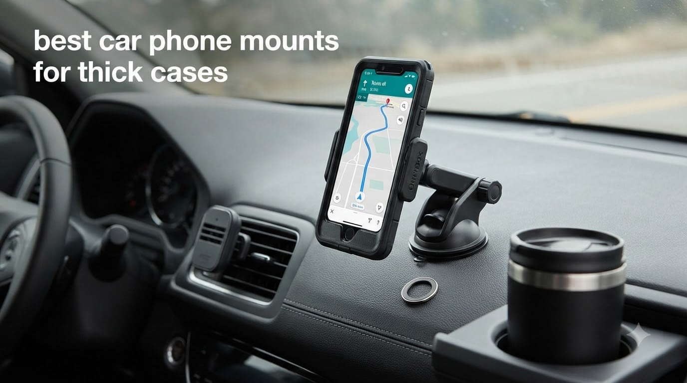 best car phone mounts for thick cases