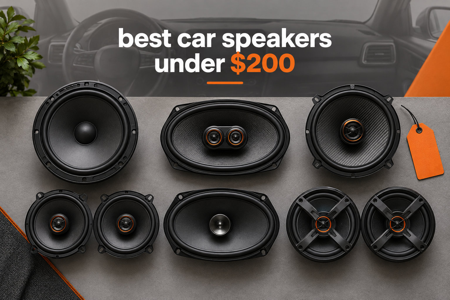best car speakers under $200