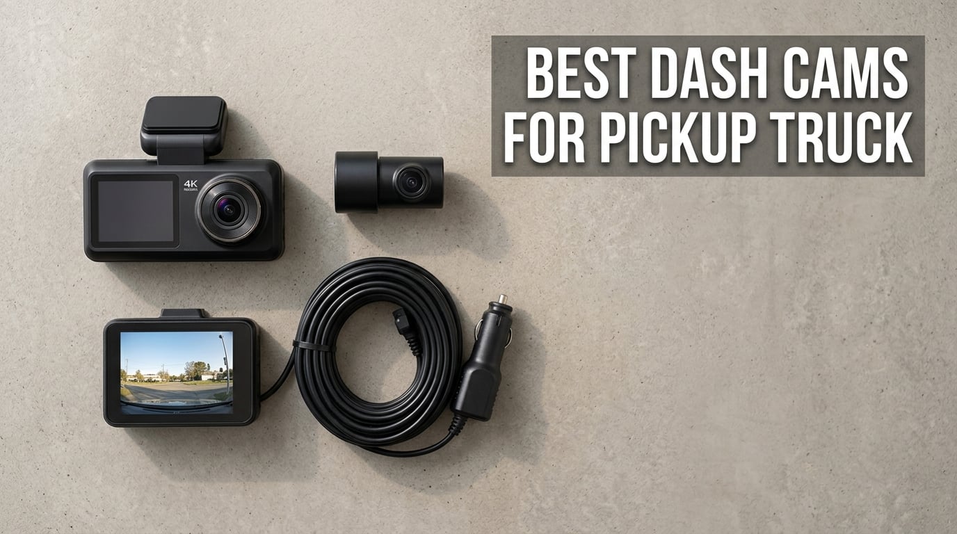 best dash cams for pickup truck