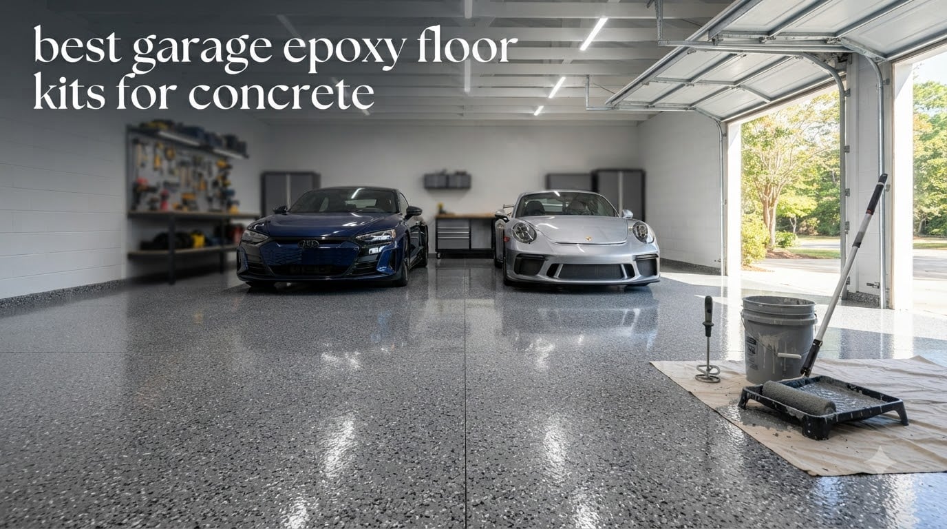 best garage epoxy floor kits for concrete