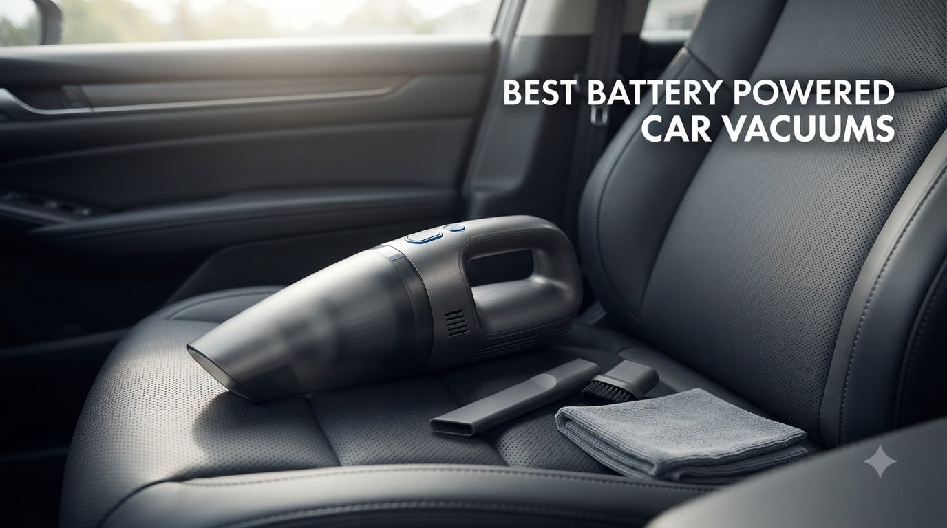 best battery powered car vacuums