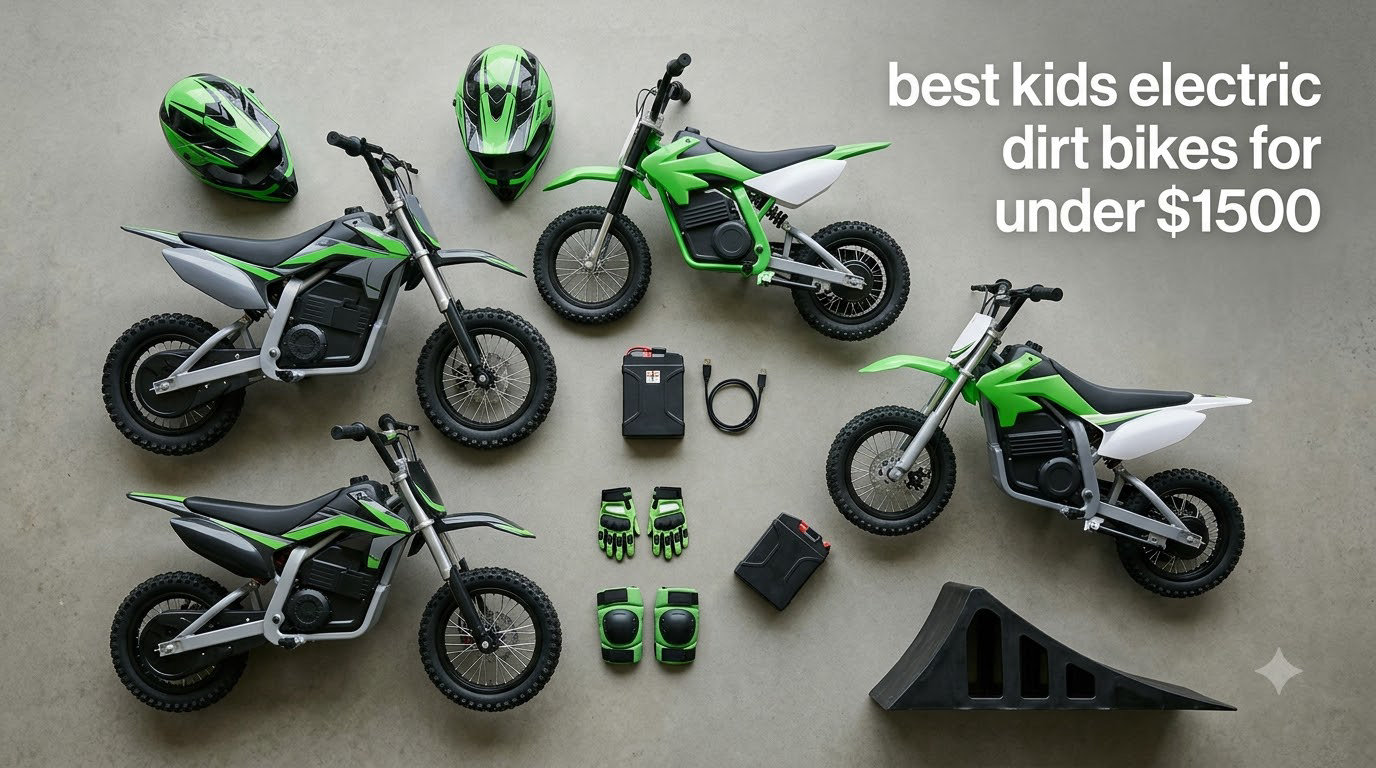 best kids electric dirt bikes for under $1500