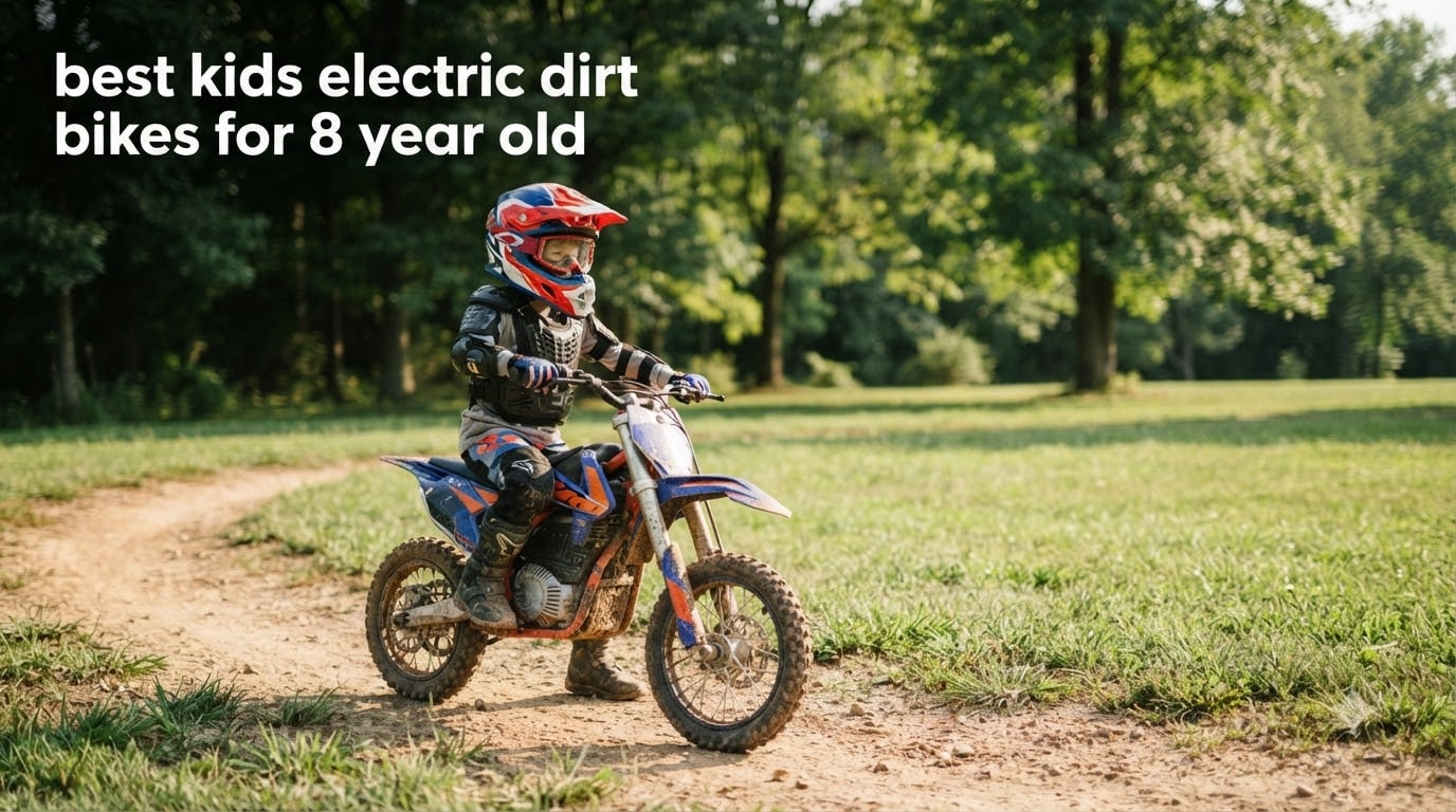 best kids electric dirt bikes for 8 year old